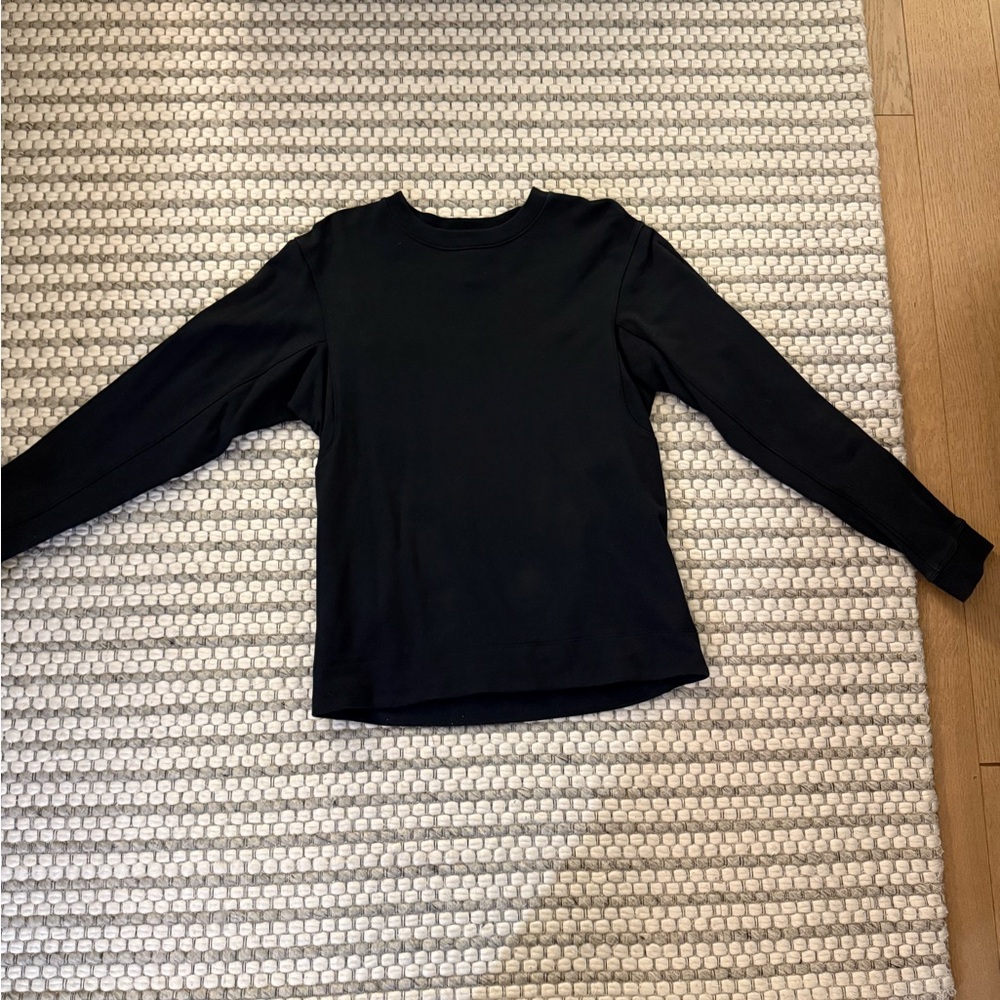 Lululemon Black Crew Neck Sweater